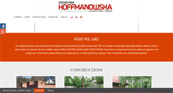 Desktop Screenshot of hoffmanowska.pl